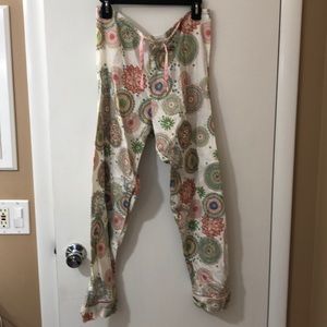 Paisley long pajamas pants